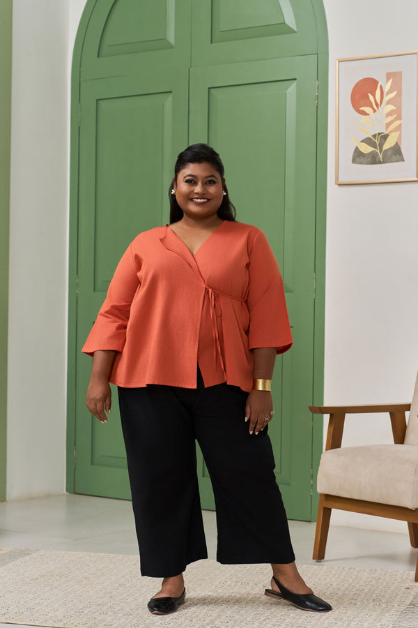 Coral Angarakha Jacket – A Wardrobe Staple