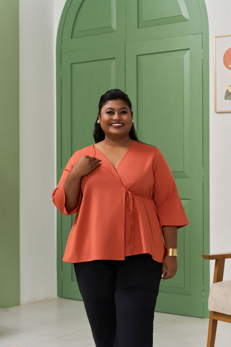 Coral Angarakha Jacket – A Wardrobe Staple