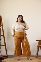 Striped Top Culottes Set ( Set of 2)